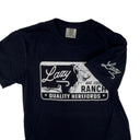 Lazy J Ranch Women's Legado Cropped Short Sleeve T-Shirt - Black-
