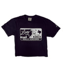 Lazy J Ranch Women's Legado Cropped Short Sleeve T-Shirt - Black-