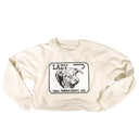 Lazy J Ranch Women's Parker County Cropped Sweatshirt - Ivory-