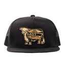 Lazy J Ranch Youth Black Gold Rush Classic Five Panel Trucker Hat-