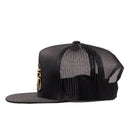 Lazy J Ranch Youth Black Gold Rush Classic Five Panel Trucker Hat-