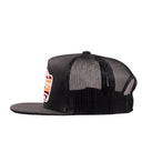 Lazy J Ranch Youth Black Texas Rust Classic Five Panel Trucker Hat-