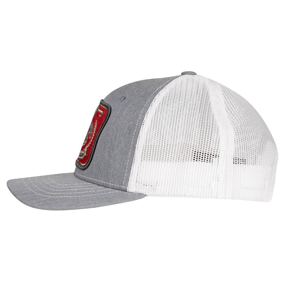 
                  
                    Lazy J Ranch Youth Heather Grey & White America's Best Brand Mid Profile Patch Hat-Lazy J Ranch Wear
                  
                
