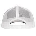 Lazy J Ranch Youth Heather Grey & White Texas Flag Bull Hat-