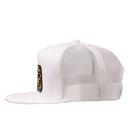 Lazy J Ranch Youth White Gold Rush Classic Five Panel Trucker Hat-