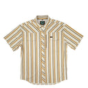 Lazy J Short Sleeve Performance Pearl Snap - Desert Stripe-