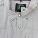 Lazy J Short Sleeve Performance Pearl Snap - Grey-