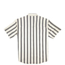 Lazy J Short Sleeve Performance Pearl Snap - Grey Stripe