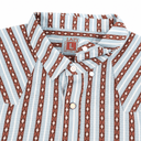 Lazy J Men's Pearl Snap Performance Shirt - Teal Mesa-