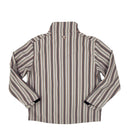 Lazy J Soft Shell Pinstripe Jacket - Red & Blue