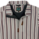 Lazy J Soft Shell Pinstripe Jacket - Red & Blue