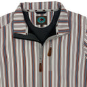 Lazy J Soft Shell Pinstripe Jacket - Red & Blue