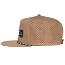 Lazy J Ranch Tan Diamond Banner Performance Classic Rope Trucker Hat-