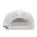 Lazy J Tan & White Alpine Rope Trucker Hat-