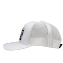 Lazy J White Dominate Mid Profile Trucker Hat