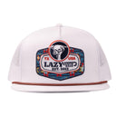 Lazy J Ranch White Drifter Classic Rope Trucker Hat-Lazy J Ranch Wear