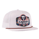 Lazy J Ranch White Drifter Classic Rope Trucker Hat-Lazy J Ranch Wear