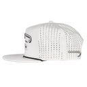 Lazy J Ranch White Hereford Bull Western Performance Rope Trucker Hat-