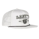 Lazy J Ranch White Hereford Bull Western Performance Rope Trucker Hat-