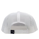 Lazy J White Mexico Bull Trap High Profile Trucker Hat