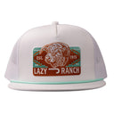 Lazy J Ranch White Presidio Classic Rope Trucker Hat-