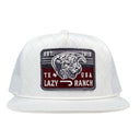 White Red Rock — Classic Rope Trucker Hat-