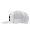 White Red Rock — Classic Rope Trucker Hat-
