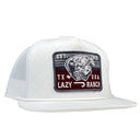 White Red Rock — Classic Rope Trucker Hat-