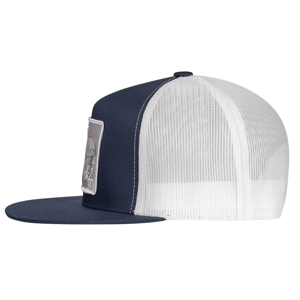 
                  
                    Lazy J Ranch Wear Navy & White Sunset Retro Classic Five Panel Hat-NAVWHT4GS
                  
                