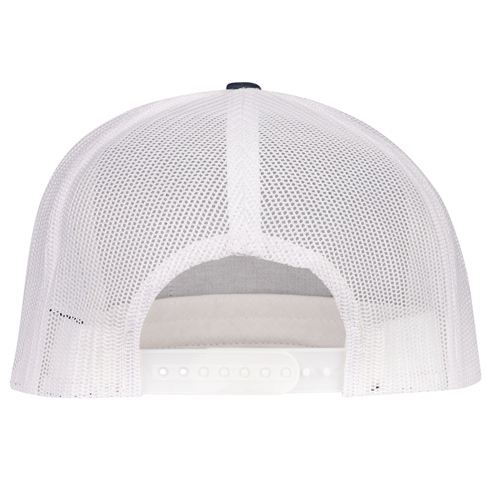 
                  
                    Lazy J Ranch Navy & White Mexico Elevation Classic Five Panel Trucker Hat-Lazy J Ranch Wear
                  
                