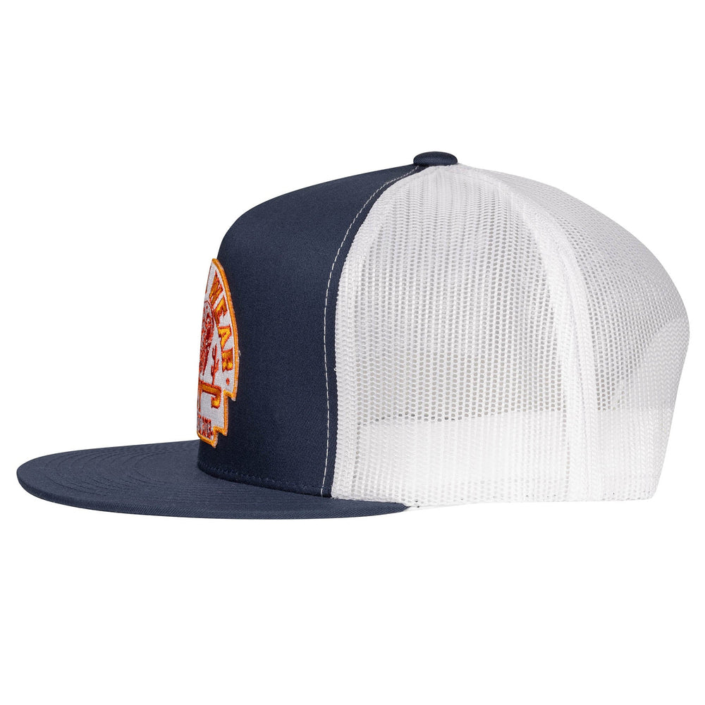 
                  
                    Lazy J Ranch Navy & White Rusty Arrowhead Classic Five Panel Trucker Hat-Lazy J Ranch Wear
                  
                
