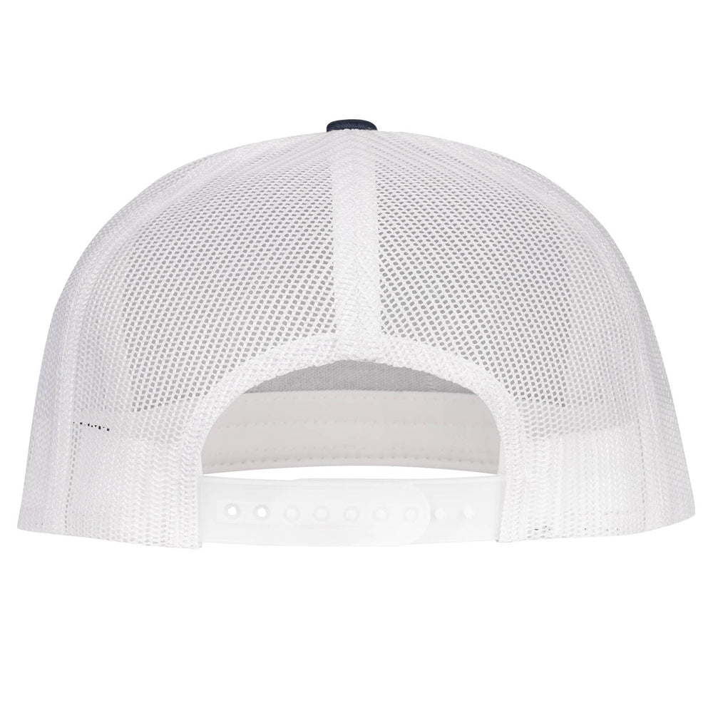 
                  
                    Lazy J Ranch Navy & White Turquoise Arrowhead Classic Five Panel Trucker Hat-Lazy J Ranch Wear
                  
                