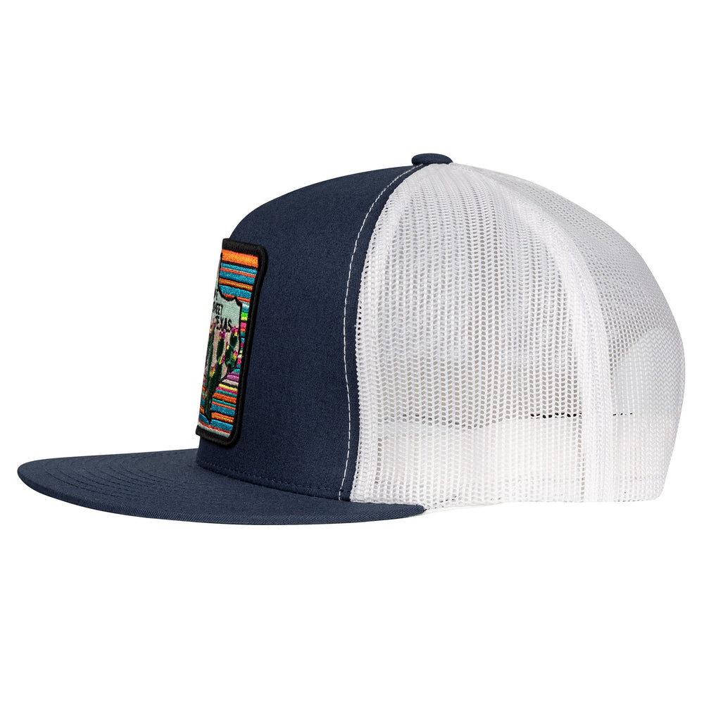 
                  
                    Lazy J Ranch Navy & White Home Sweet Texas Classic Five Panel Trucker Hat-Lazy J Ranch Wear
                  
                