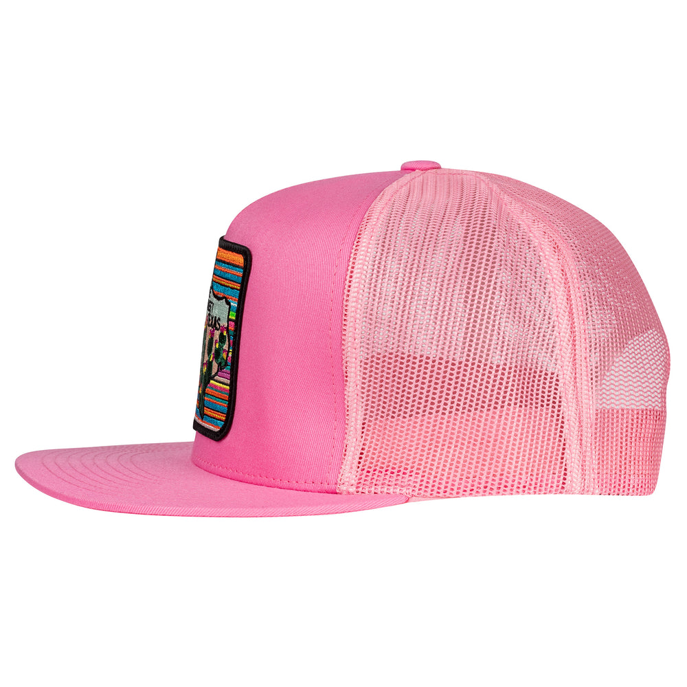 
                      
                        Lazy J Ranch Pink Home Sweet Texas Classic Five Panel Trucker Hat
                      
                    