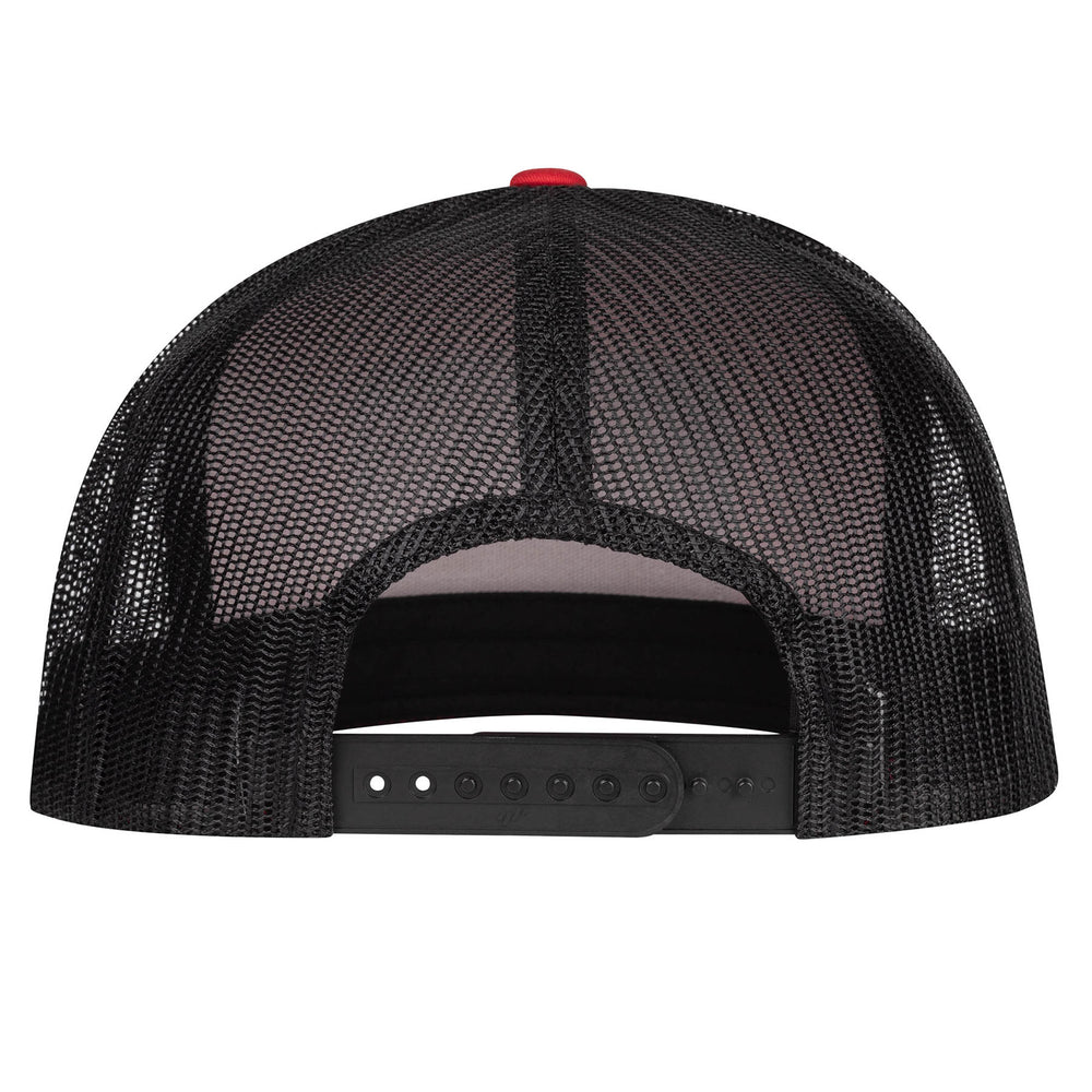 
                  
                    Lazy J Ranch Red & Black Elevation Classic Five Panel Trucker Hat-REDBLK4ELEV
                  
                