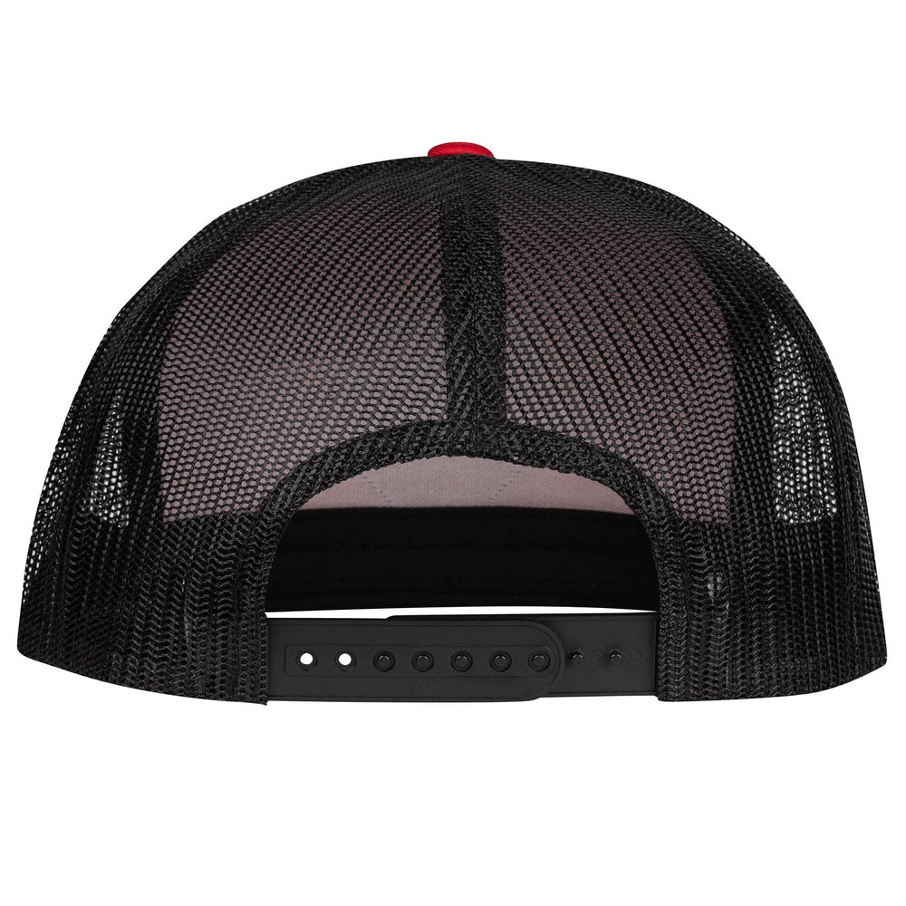 
                  
                    Lazy J Ranch Red & Black Diamond Hereford Classic Five Panel Trucker Hat-REDBLK4RDIA
                  
                