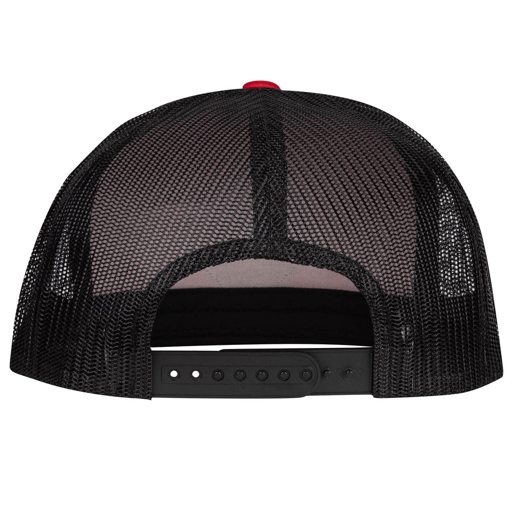 
                  
                    Lazy J Ranch Red & Black Diamond Hereford Classic Five Panel Trucker Hat-REDBLK4RDIA
                  
                