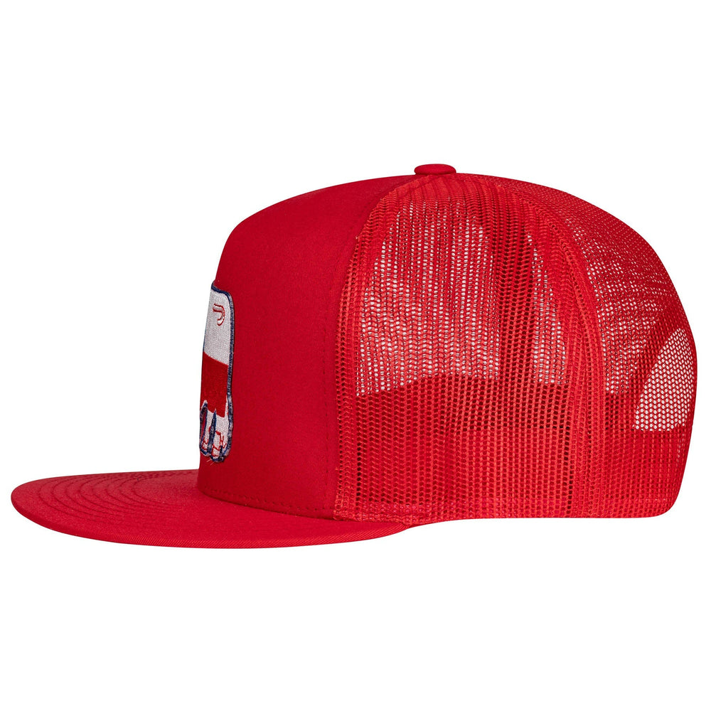 
                  
                    Lazy J Ranch Red Texas Bull Classic Five Panel Trucker Hat-Lazy J Ranch Wear
                  
                