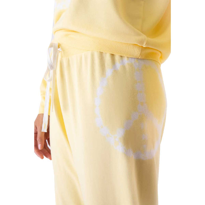 PJ Salvage Women's Ride Or Dye Pajama Pants - Lemon