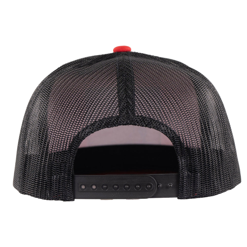 
                  
                    Lazy J Ranch Red & Black Because They Work Classic Five Panel Trucker Hat-Lazy J Ranch Wear
                  
                