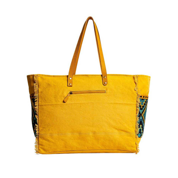 Myra Bag Sunridge Basin Weekender Bag - Yellow