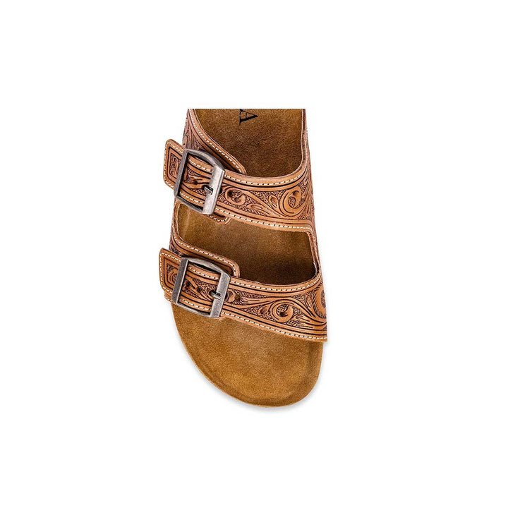 Myra Bag Women's Darla Trail Hand-Tooled Sandals