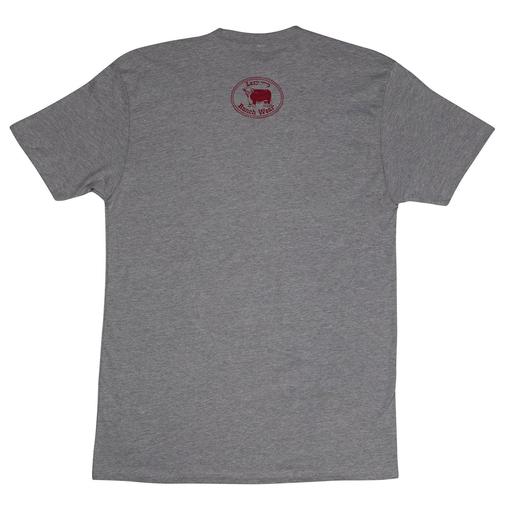 
                  
                    Lazy J Ranch Santa Fe Aztec T-Shirt - Light Grey-
                  
                