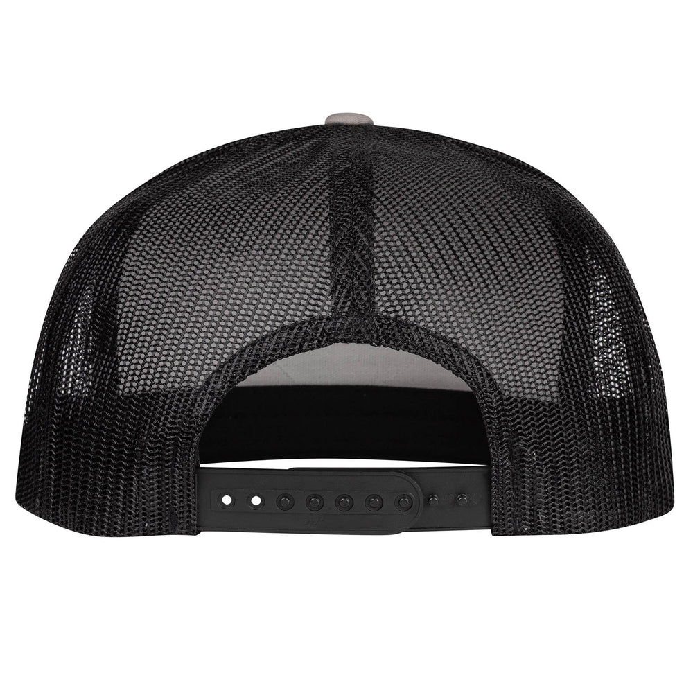 
                  
                    Lazy J Ranch Silver Grey & Black Red Diamond Hereford Classic Five Panel Trucker Hat-Lazy J Ranch Wear
                  
                