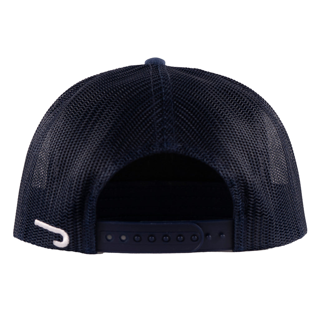 
                  
                    Lazy J Ranch Navy Bull Wagon Classic Rope Trucker Hat-Lazy J Ranch Wear
                  
                