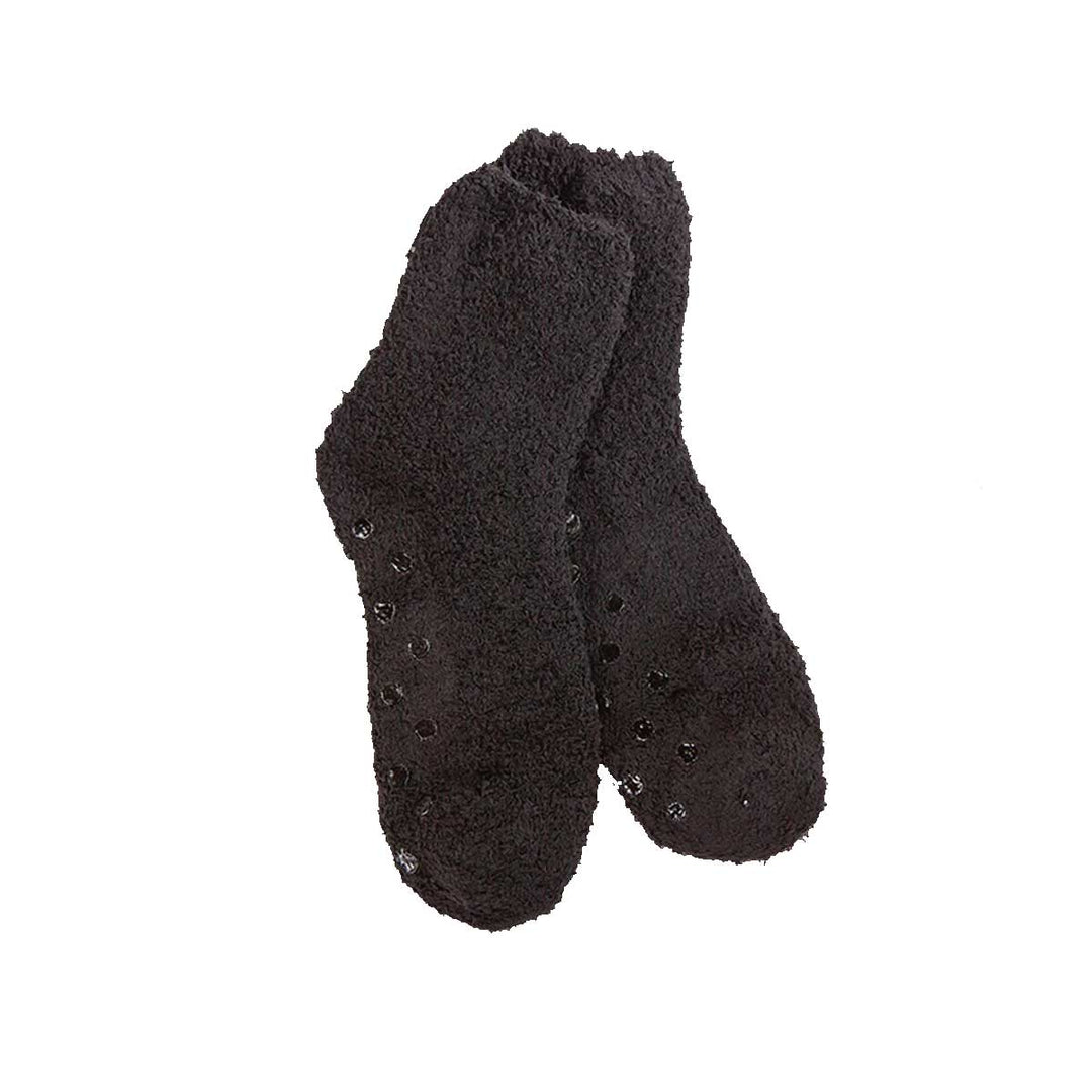 Crescent Sock Co Women's Softest Cozy Qtr's with Grippers