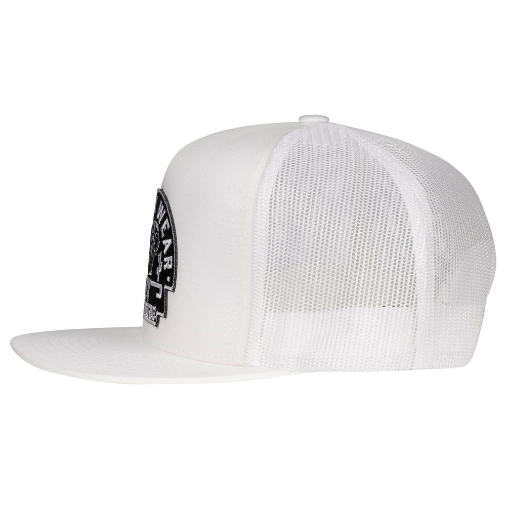 
                  
                    Lazy J Ranch White Black Arrowhead Classic Five Panel Trucker Hat-WHITE4ARR
                  
                