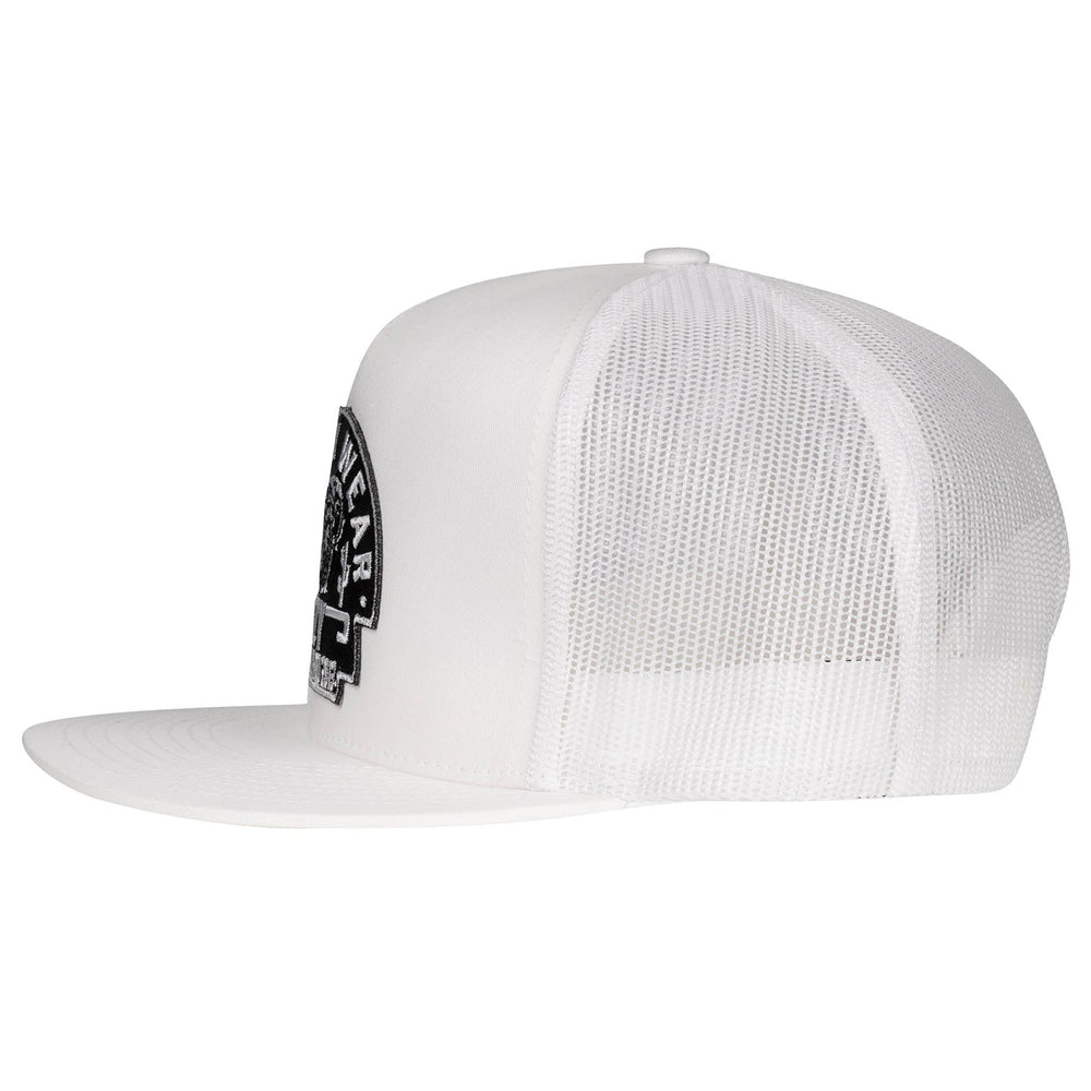 
                  
                    Lazy J Ranch White Black Arrowhead Classic Five Panel Trucker Hat-Lazy J Ranch Wear
                  
                