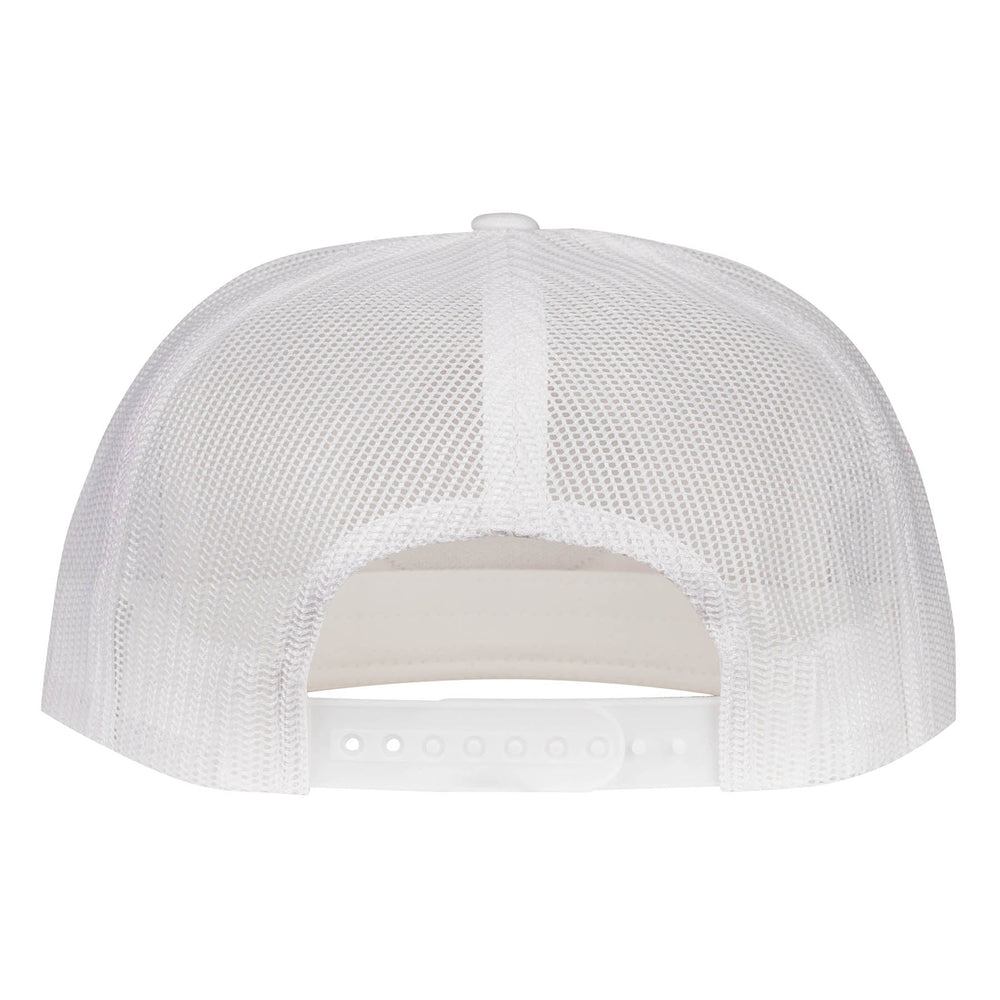 
                  
                    Lazy J Ranch White Conquest Classic Five Panel Trucker Hat-Lazy J Ranch Wear
                  
                