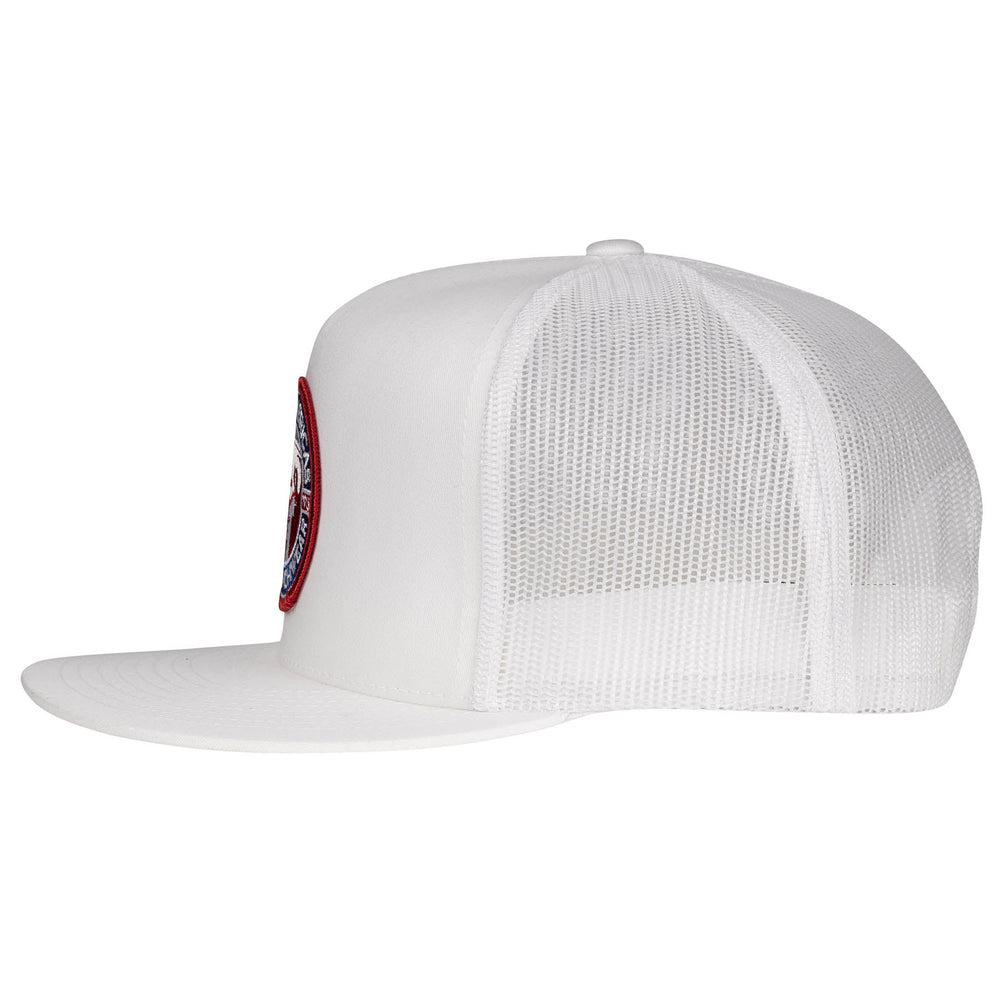 
                  
                    Lazy J Ranch White Tejas Classic Five Panel Trucker Hat-Lazy J Ranch Wear
                  
                